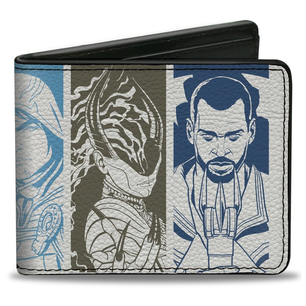 8981 Wizards Of The Coast Wallet, Bifold, Magic The Gathering Planeswalkers